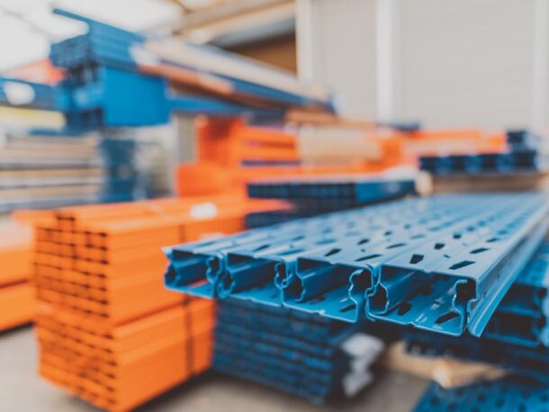 Gotowe elementy regałów wysokiego składowania