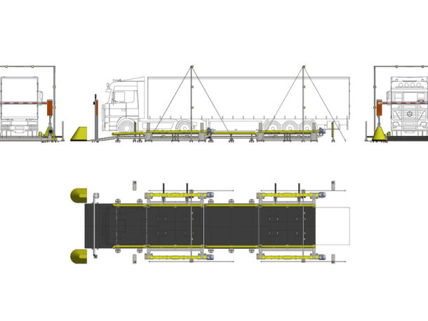 atls rampa załadunkowa - rysunek techniczny