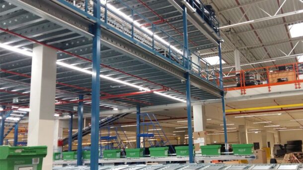 Antresole magazynowe – dodatkowa przestrzeń, na którą Cię stać