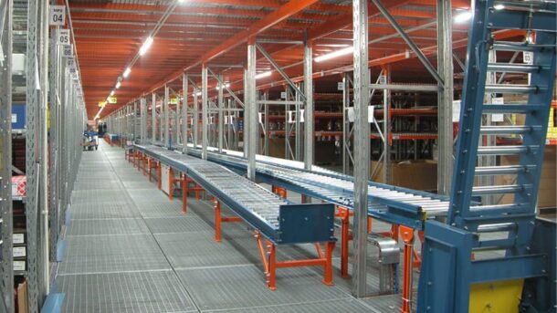 Systemy przenośników magazynowych