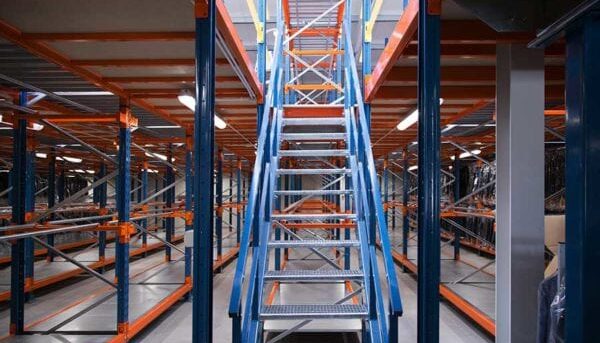 Składowanie poziom wyżej – antresole magazynowe