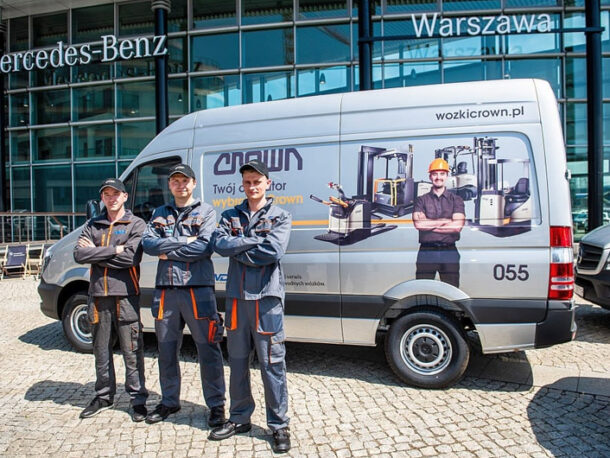 Pewne zaplecze serwisowe