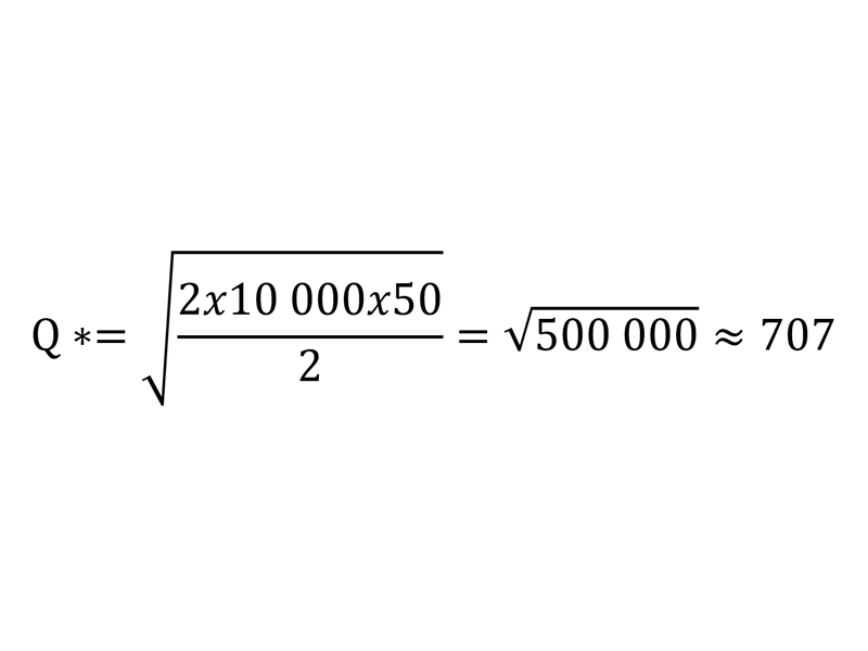 Formuła Wilsona - przykład