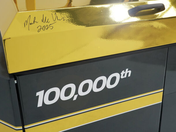 100 000-tny wózek widłowy marki Combilift