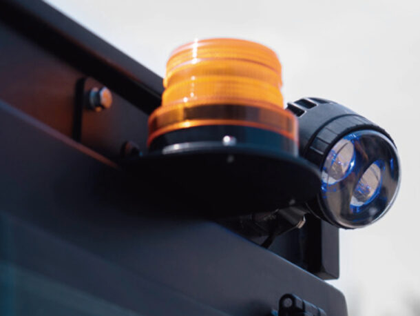 Oświetlenie w elektrycznym wózku trójkołowym Q-LIFT by WDX CPD TVL