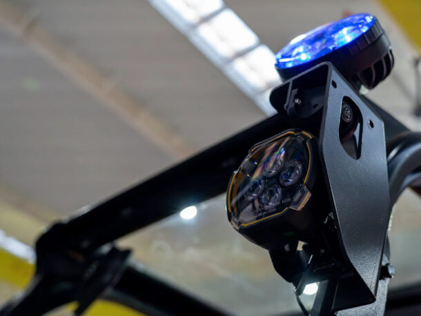 Oświetlenie w elektrycznym wózku widłowym Q-LIFT EFL by WDX